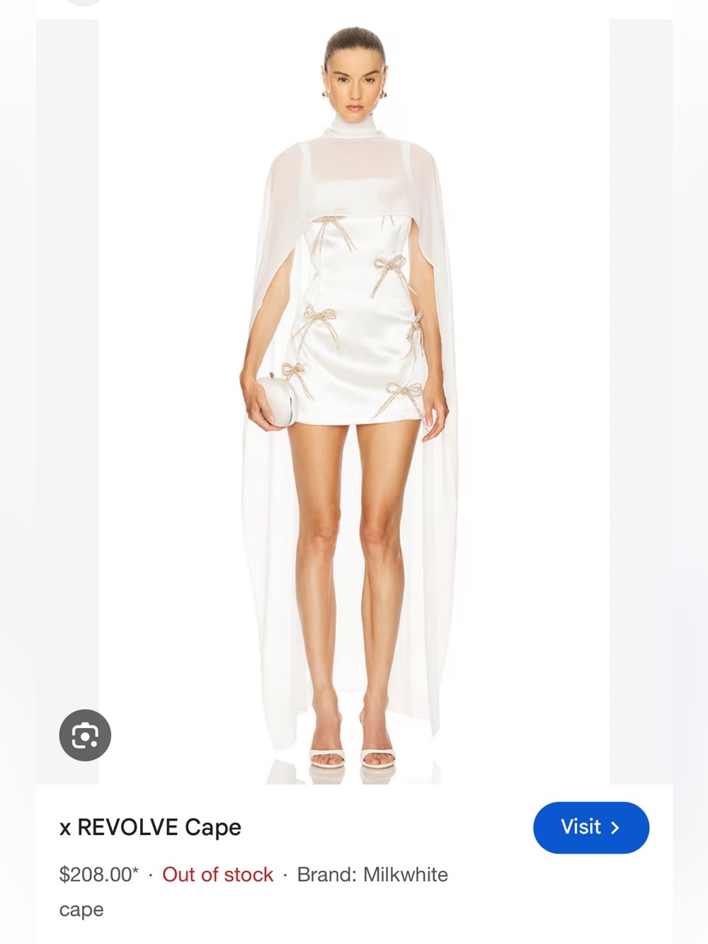 Revolve  x Milk white CAPE